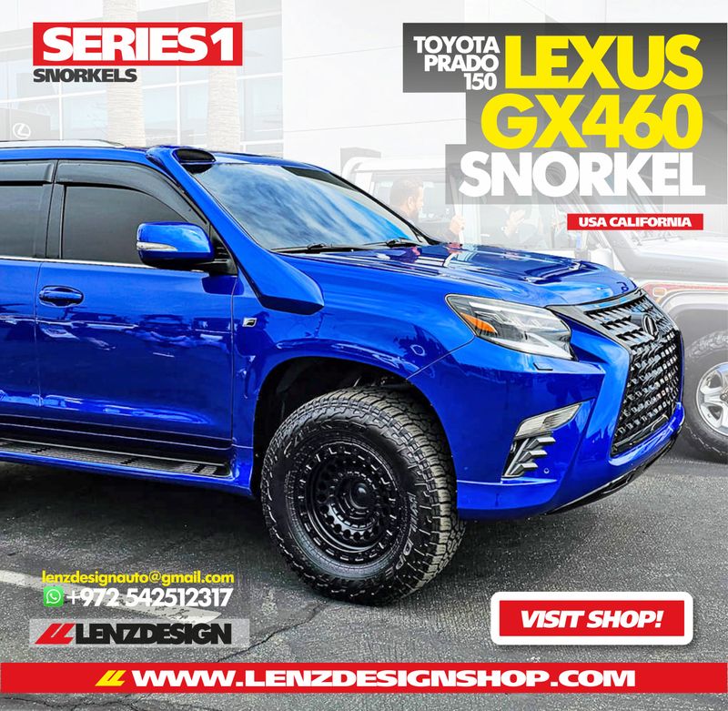 Lexus GX460 / Toyota Prado 150 SNORKEL SERIES1 LENZDESIGN Lexus GX460 / Toyota Prado 150 SNORKEL SERIES1 LENZDESIGN