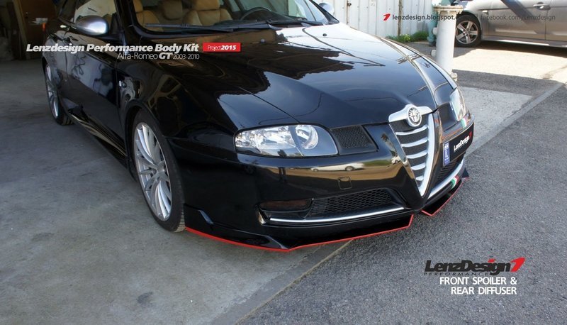 Alfa Romeo GT 2003-2010 Front Spoiler