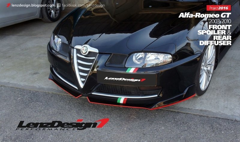 Alfa Romeo GT 2003-2010 Front Spoiler