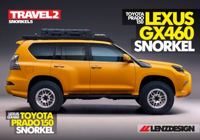 Lexus GX460 / Toyota Prado 150 SNORKEL 'TRAVEL2' Lenzdesign