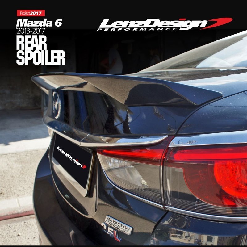 Mazda 6 2013-2018 - Rear Trunk Spoiler