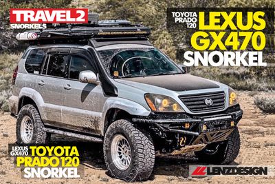 Lexus GX470 / Toyota Prado 120 SNORKEL 'TRAVEL2' Lenzdesign