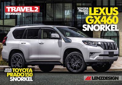 Lexus GX460 / Toyota Prado 150 SNORKEL 'TRAVEL2' Lenzdesign