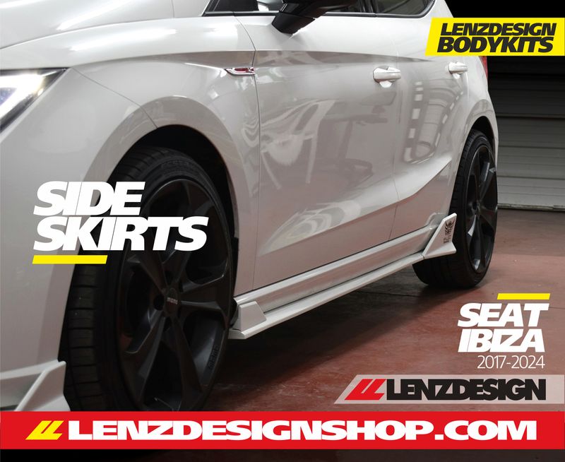 Seat Ibiza 6F Side Skirts Lenzdesign 2017-2025