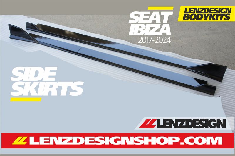 Seat Ibiza 6F Side Skirts Lenzdesign 2017-2025