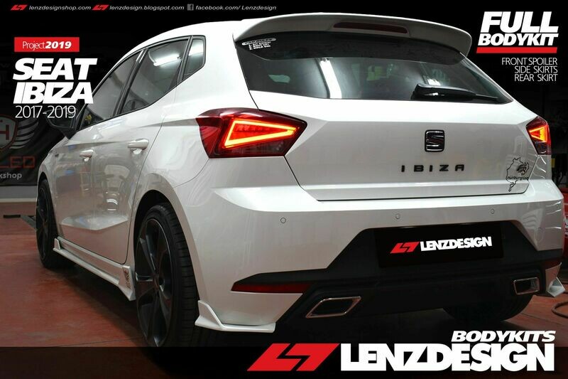 Seat Ibiza 6F Rear Skirt Lenzdesign 2017-2025