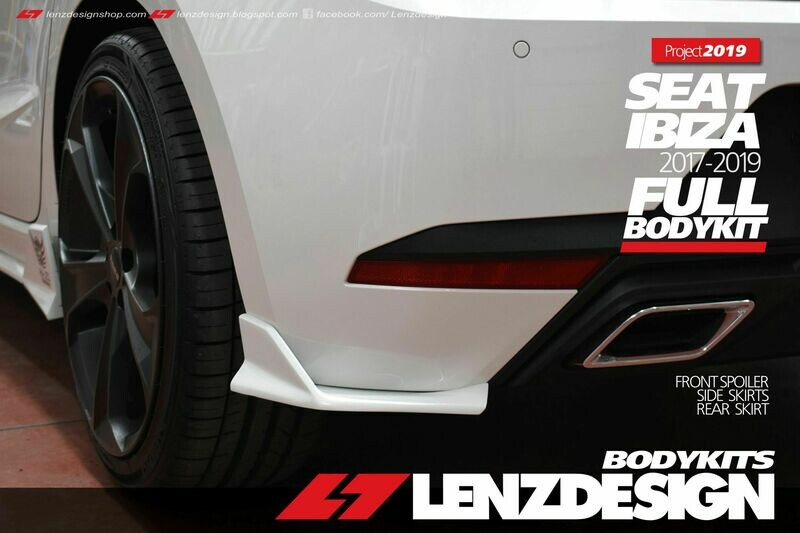Seat Ibiza 6F Rear Skirt Lenzdesign 2017-2025