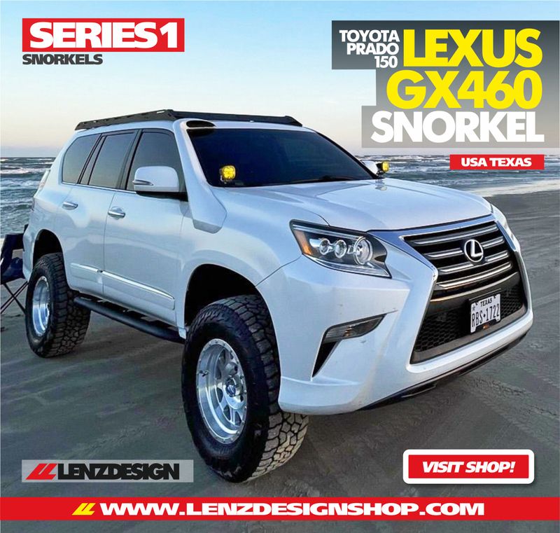 Lexus GX460 / Toyota Prado 150 SNORKEL SERIES1 LENZDESIGN