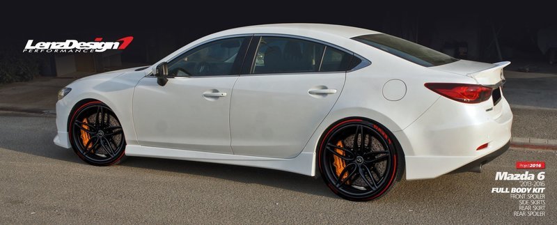 Mazda 6 2013-2017 - Side Skirts