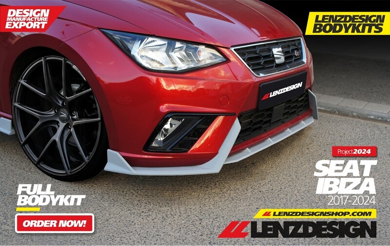 Seat Ibiza 6F Front Spoiler Lenzdesign Bodykit 2017-2025