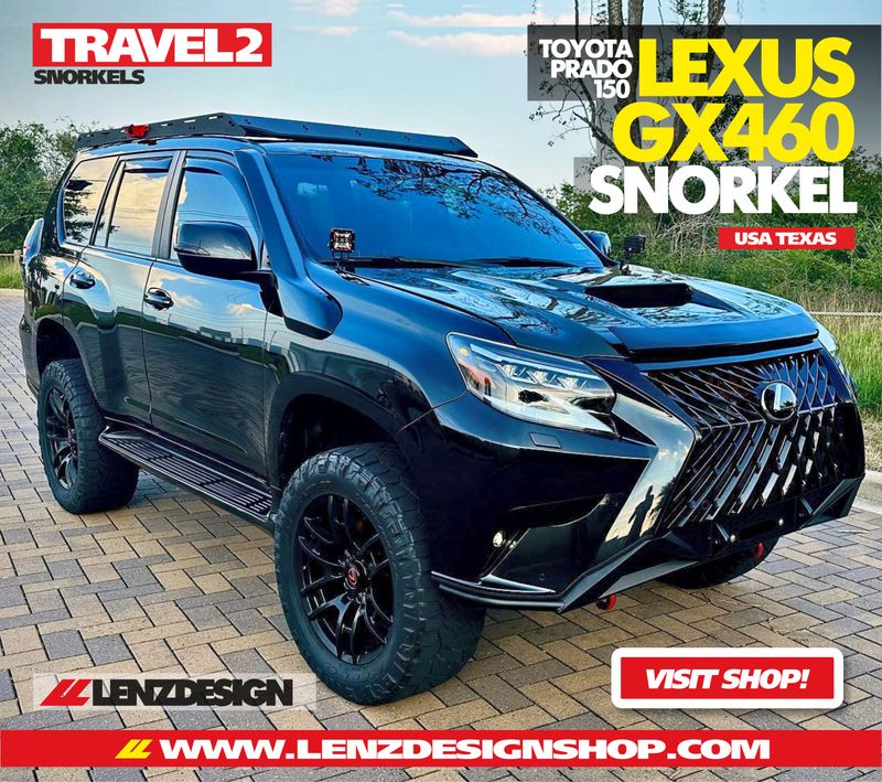 Lexus GX460 / Toyota Prado 150 SNORKEL TRAVEL2 LENZDESIGN