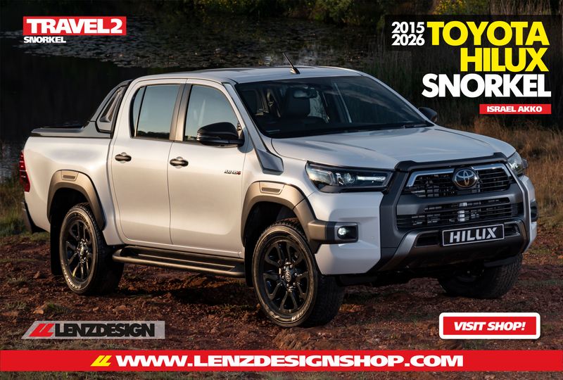 TOYOTA HILUX 2015 - 2025 (8th-generation) SNORKEL LENZDESIGN