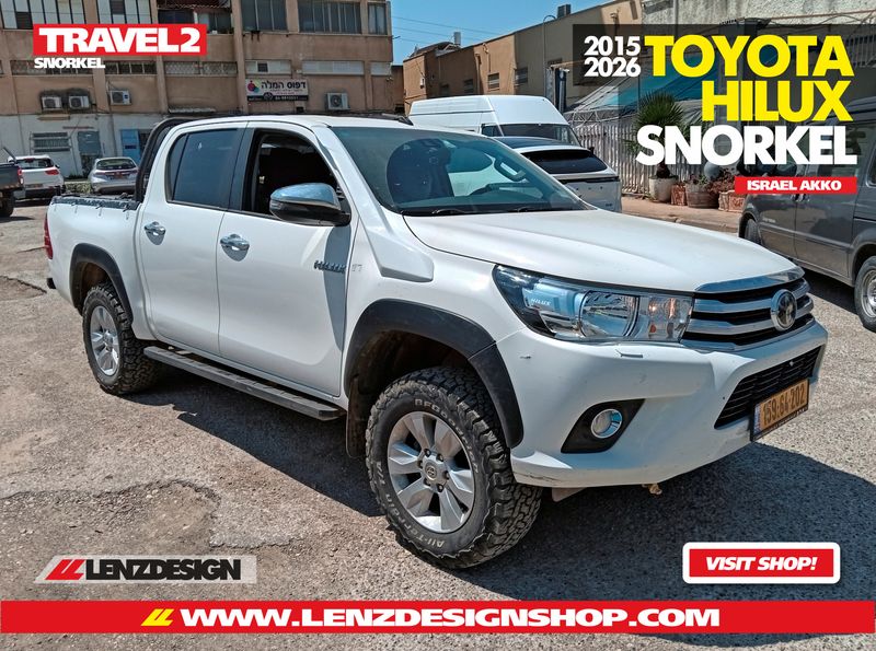 TOYOTA HILUX 2015 - 2025 (8th-generation) SNORKEL LENZDESIGN