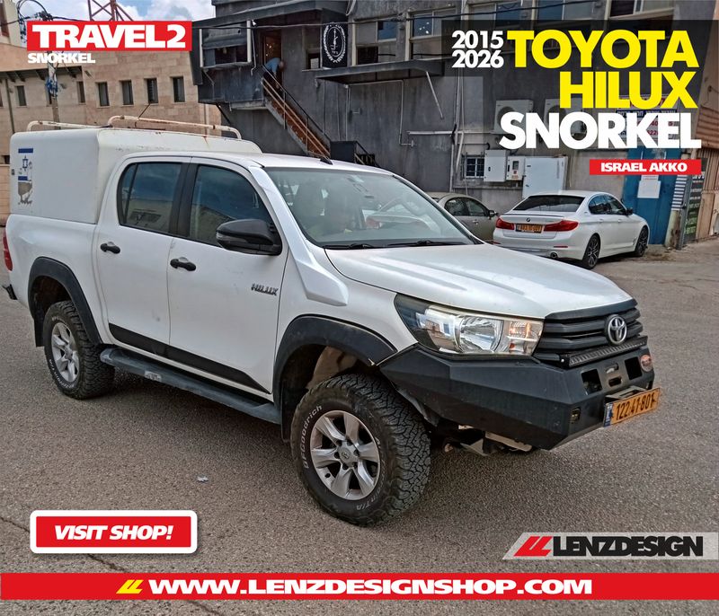 TOYOTA HILUX 2015 - 2025 (8th-generation) SNORKEL LENZDESIGN