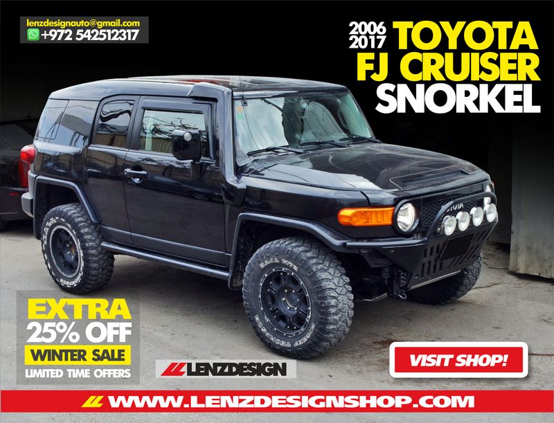 Toyota FJ Cruiser Lenzdesign Snorkel 2006-2017