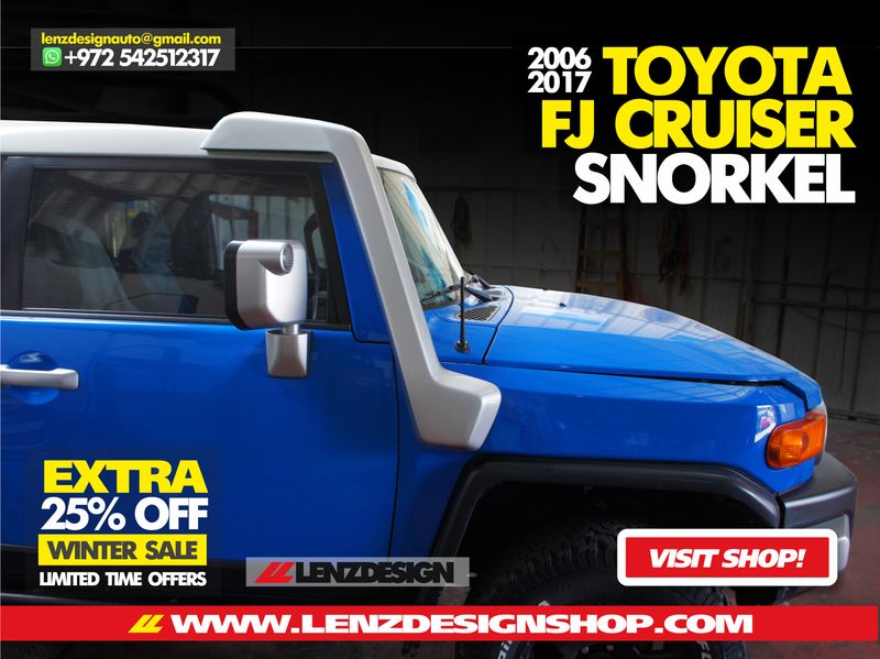 Toyota FJ Cruiser Lenzdesign Snorkel 2006-2017