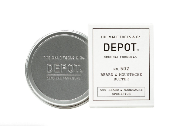 DEPOT 502 BEARD&MOUSTACHE BUTTER 30ML/ масло для бороды и усов 30 мл