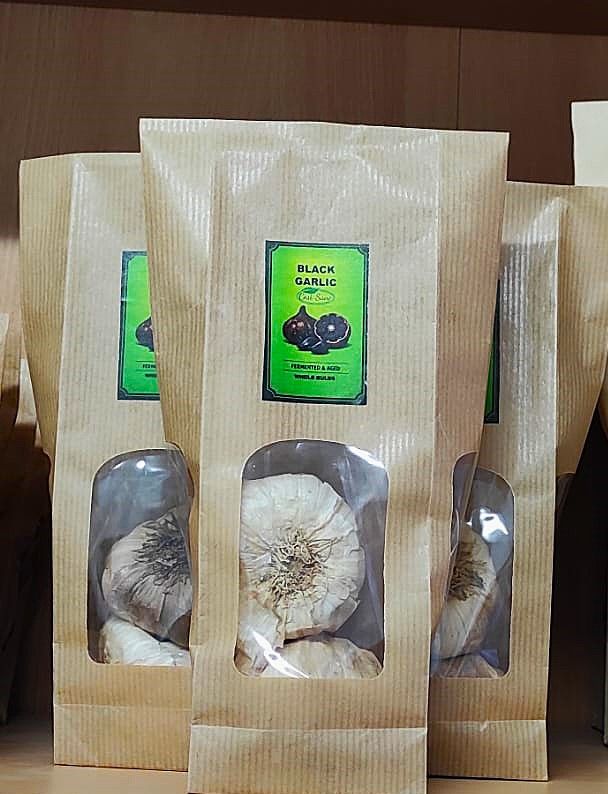 Cosi Sane Black Garlic Whole Bulbs x 2 Pcs