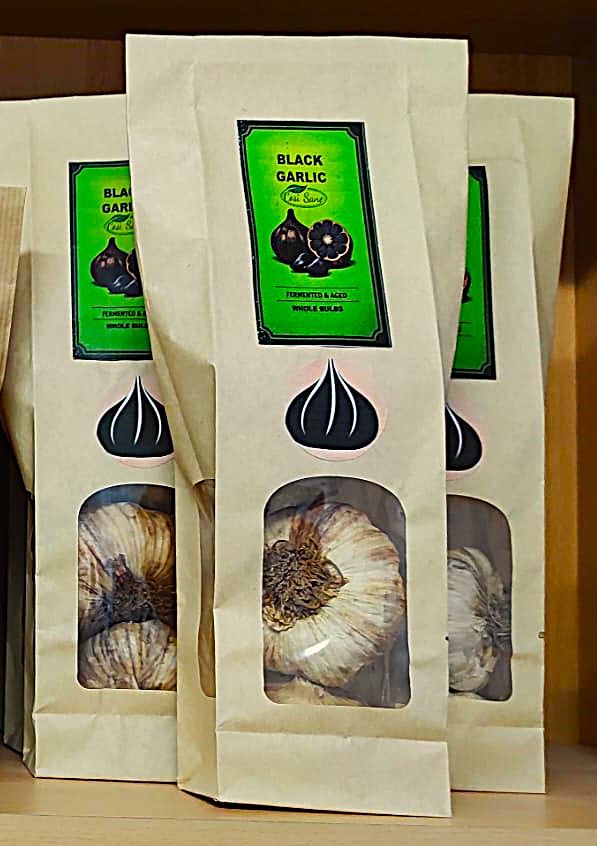 Cosi Sane Black Garlic Whole Bulbs x 3 Pcs