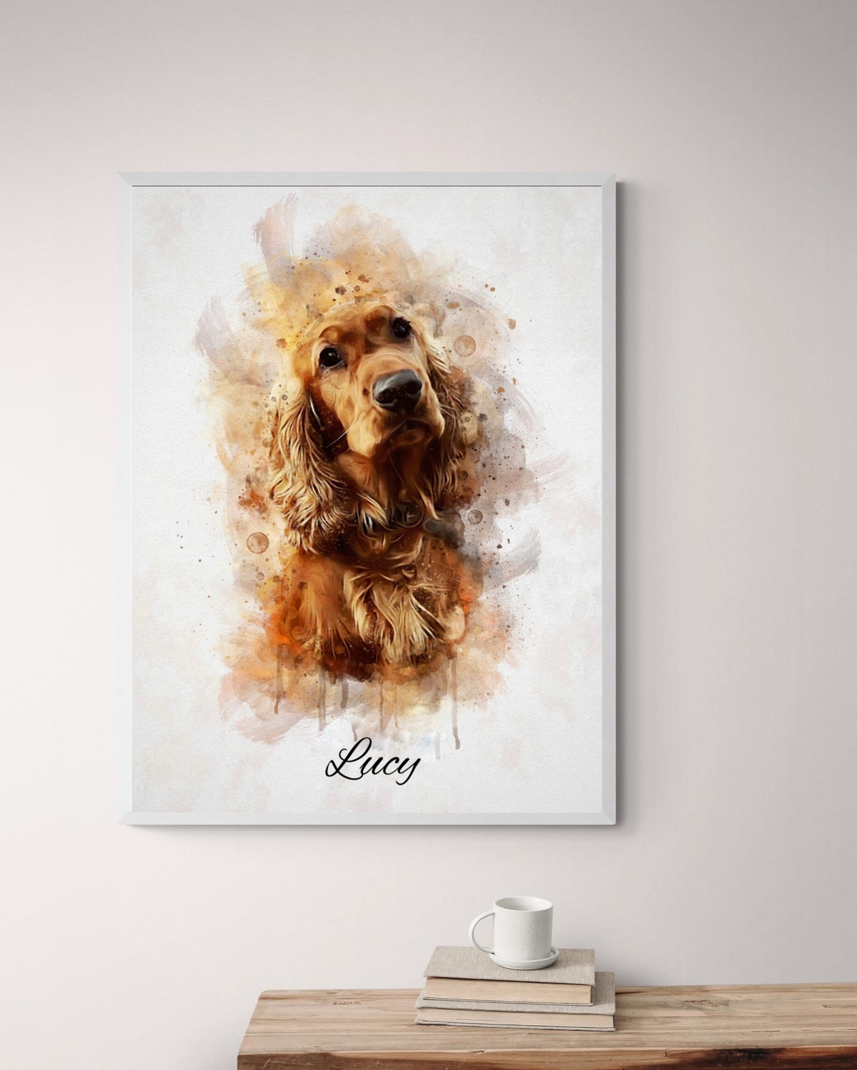 Tablou pictură digitală cu animăluțul tău
