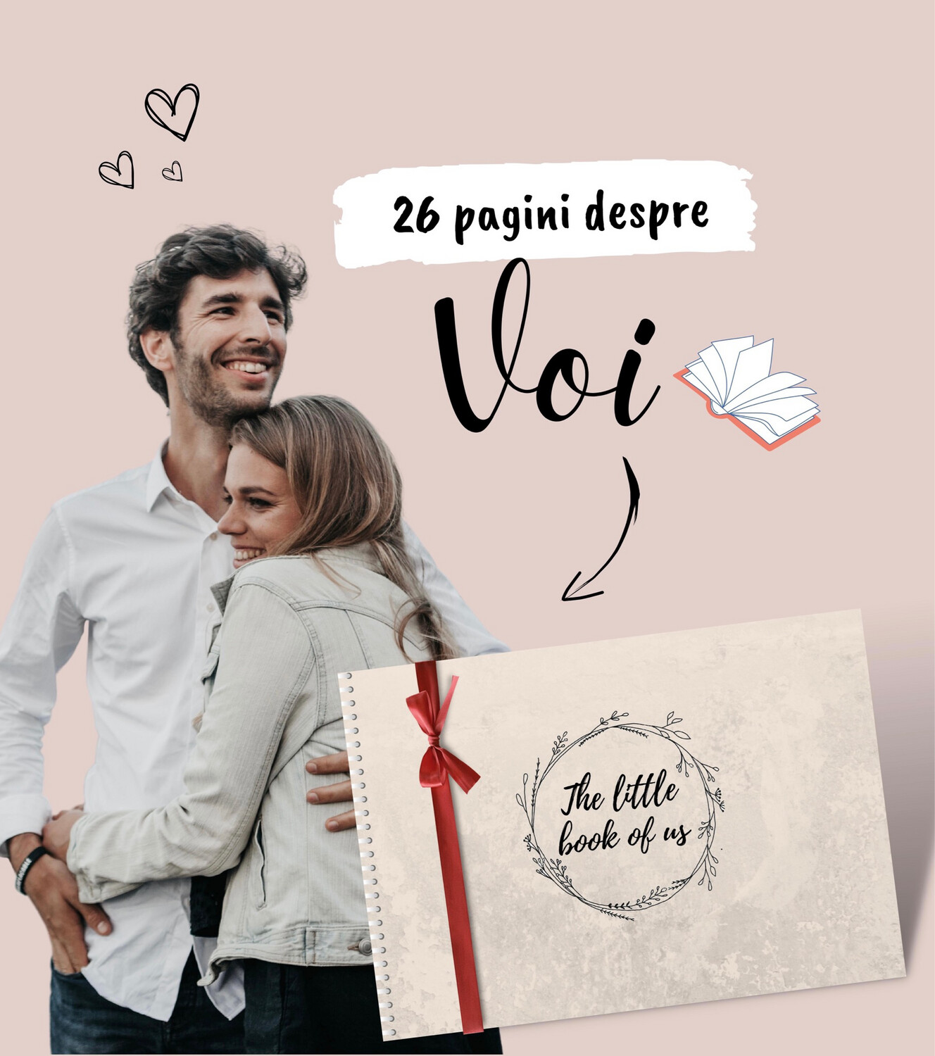 Jurnal “The little book of us ” în engleză