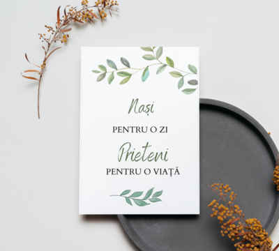 Cartolină - pentru nași
