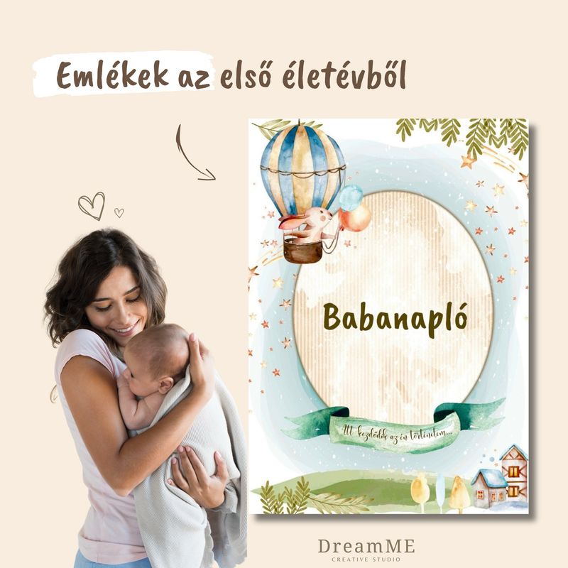 Jurnalul Bebelușului DreamME® în limba maghiară