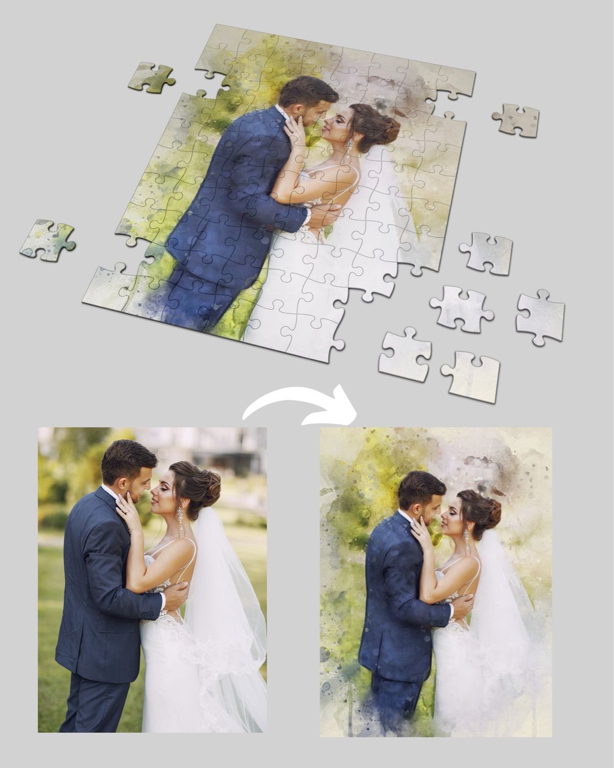 Puzzle - Tablou pictură digitală