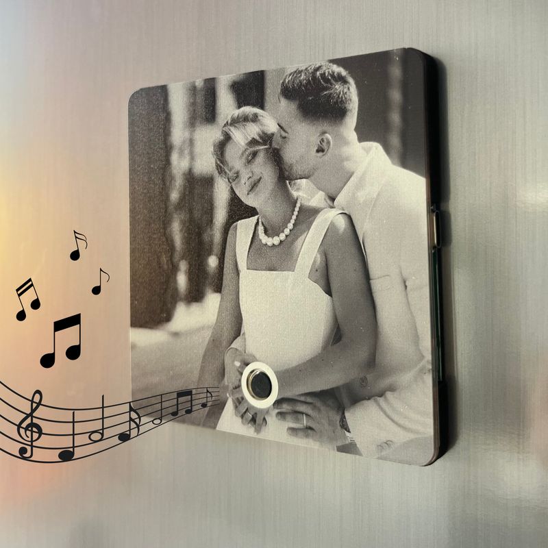 Magnet personalizat DreamME cu poză și melodie/vocal