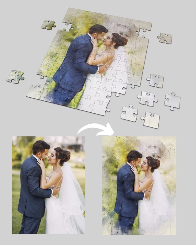 Puzzle - Tablou pictură digitală