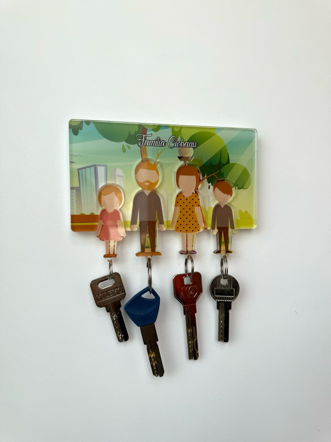Set Brelocuri chei “Familia Noastră”