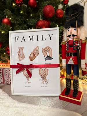 Tablou FAMILY personalizat DreamME®