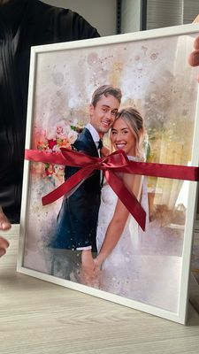 Tablou personalizat în stil Pictură digitală Watercolour