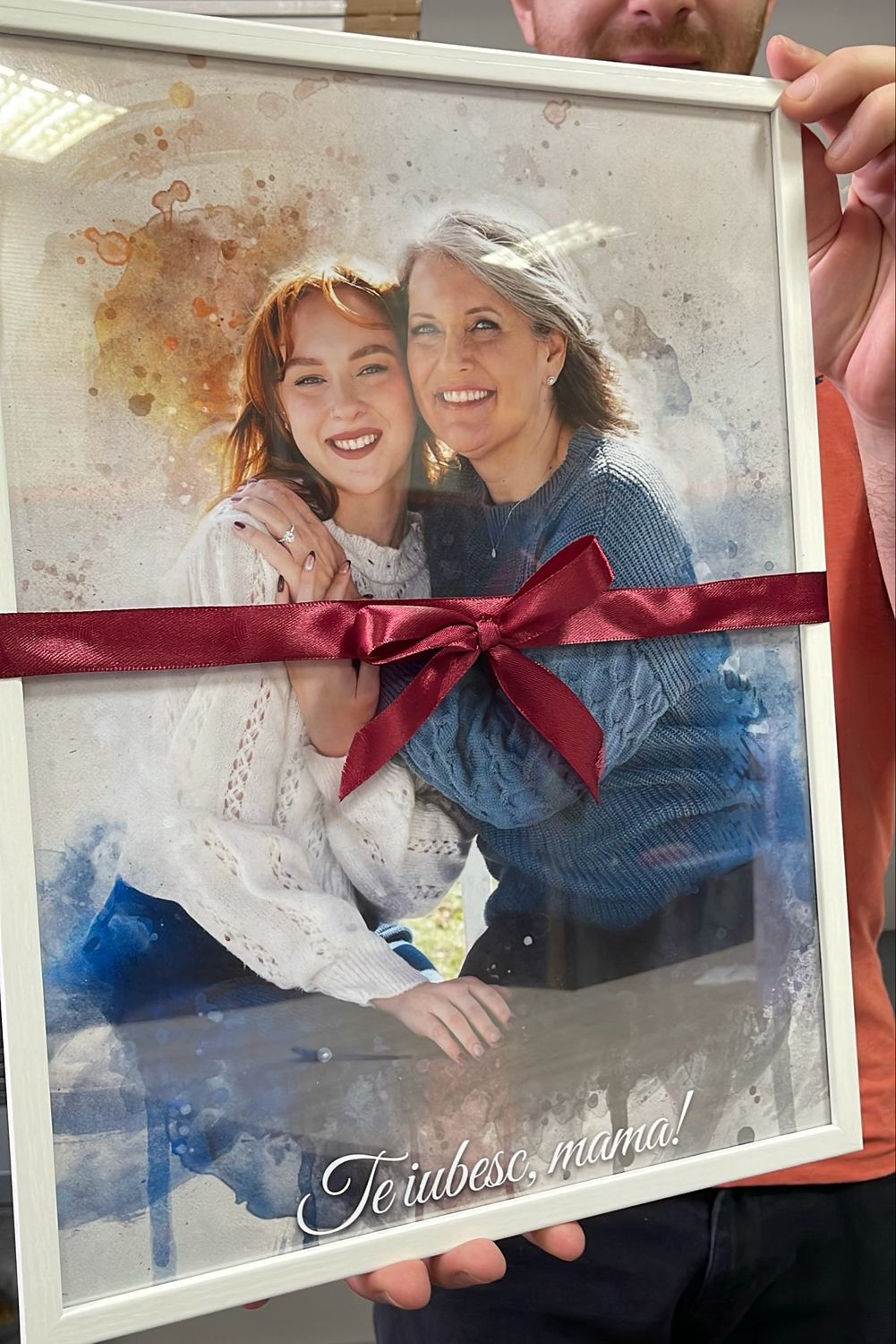 Tablou personalizat în stil Pictură digitală Watercolour