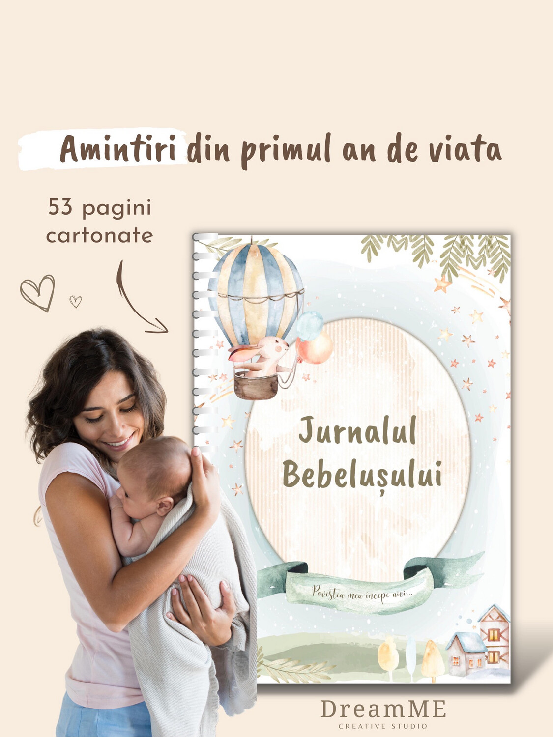 Jurnalul Bebelușului DreamME®