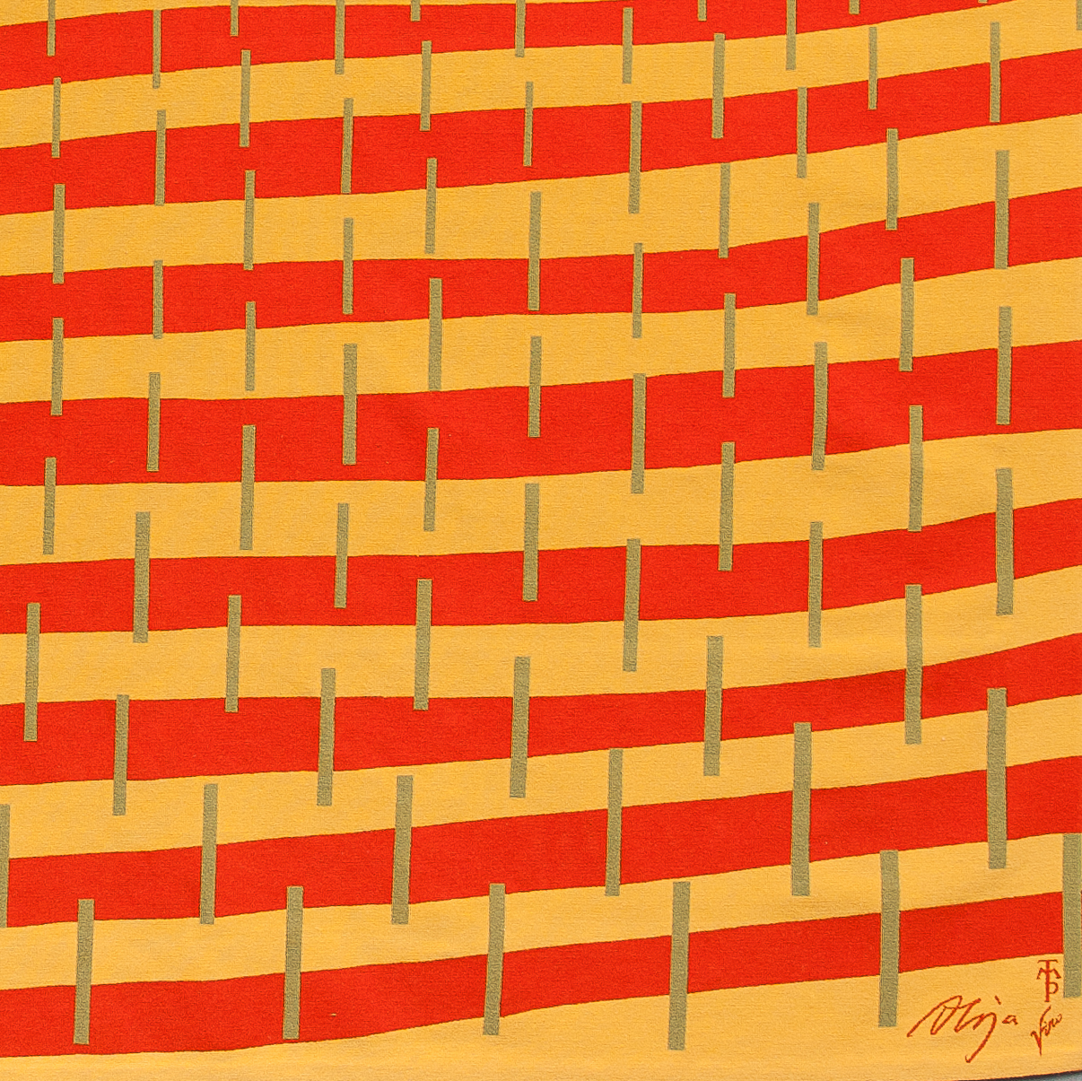 &quot;Adega Mayor&quot;  by Siza Vieira.
Carré 35X35 inches 
(90X90 cm)