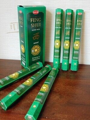 Encens Feng Shui bois 20 Bâtonnets