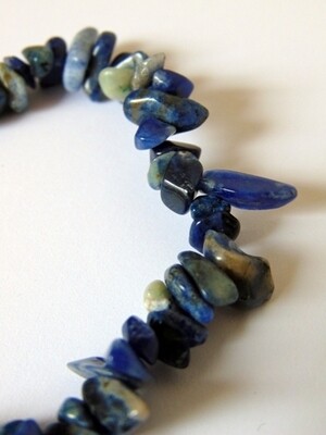 Bracelet baroque en sodalite