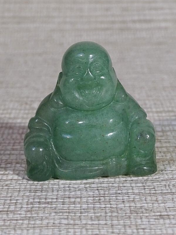 Bouddha rieur en jade 3,5 cm