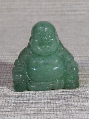 Bouddha rieur en jade 3,5 cm