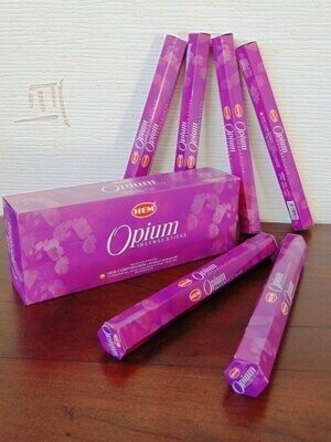 Encens HEM Opium 20 Bâtonnets