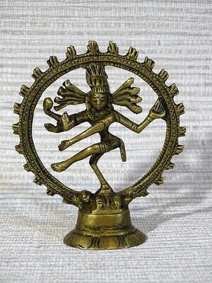 Shiva Nataraja en laiton 13 cm