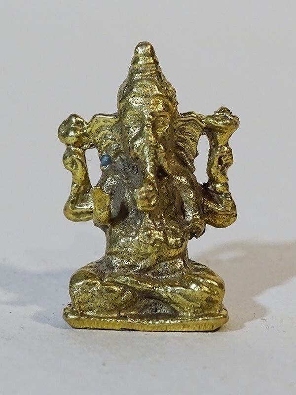 Miniature de Ganesh en laiton