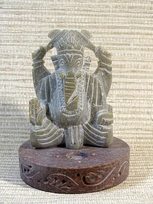 Brule encens Ganesh stéatite 11 cm