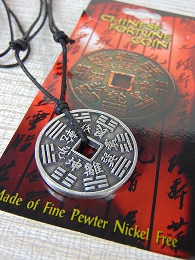 Pendentif Feng Shui en métal