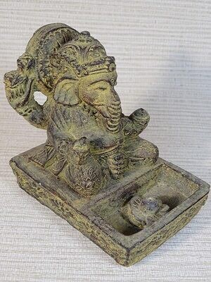 Ganesh porte-encens de 12 cm de haut