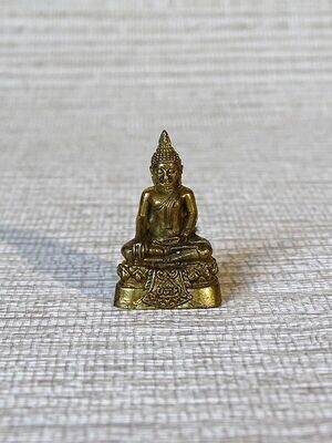 Miniature de Bouddha en laiton 3,5 cm