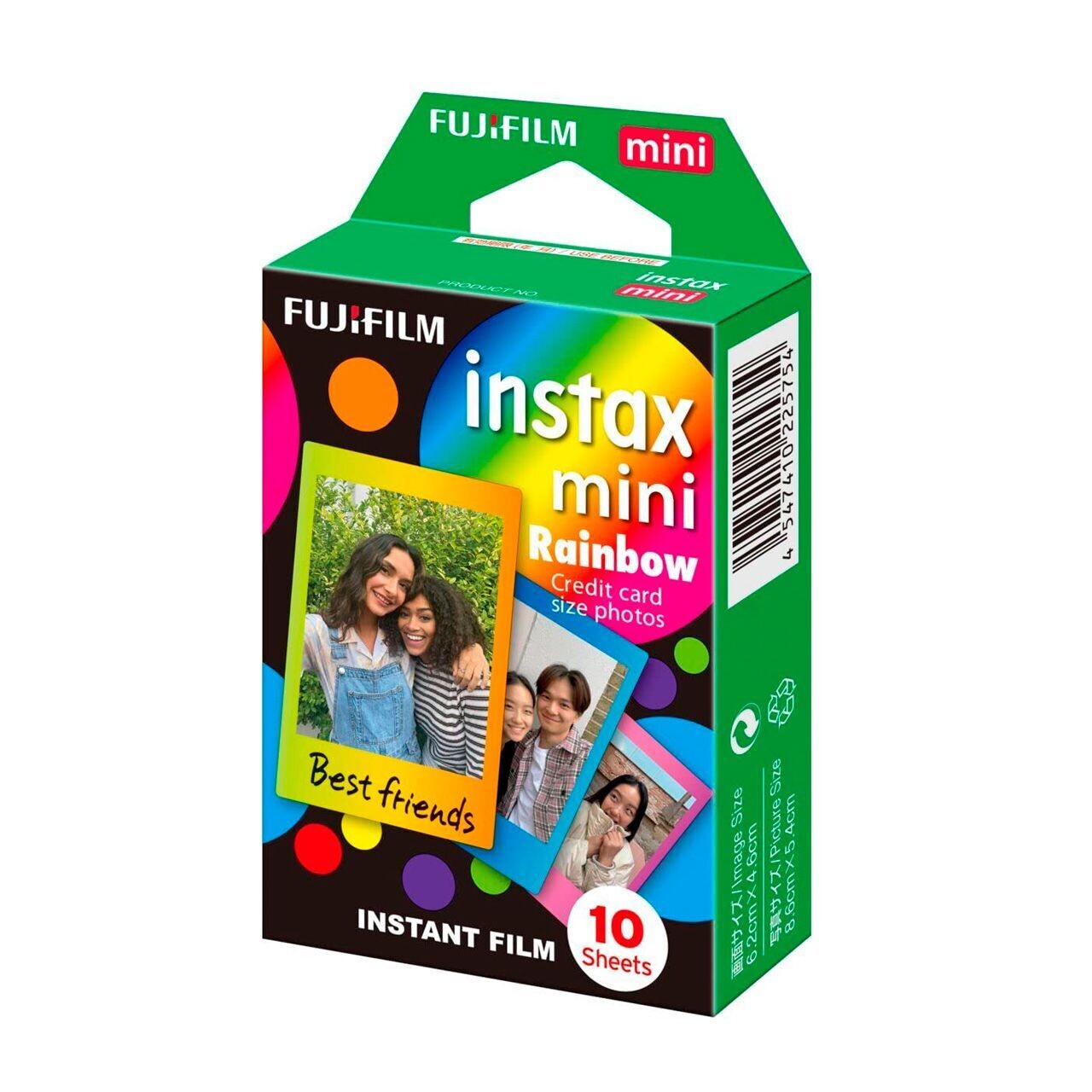 Fujifilm Instax Película Mini Rainbow (1×10 fotos)