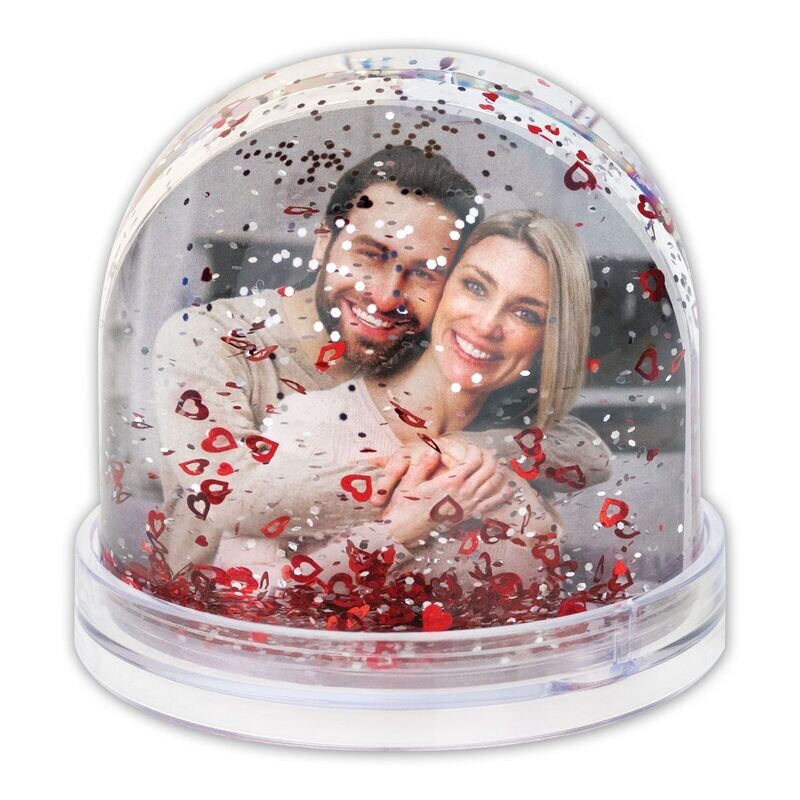 Photo globe bola de Corazones