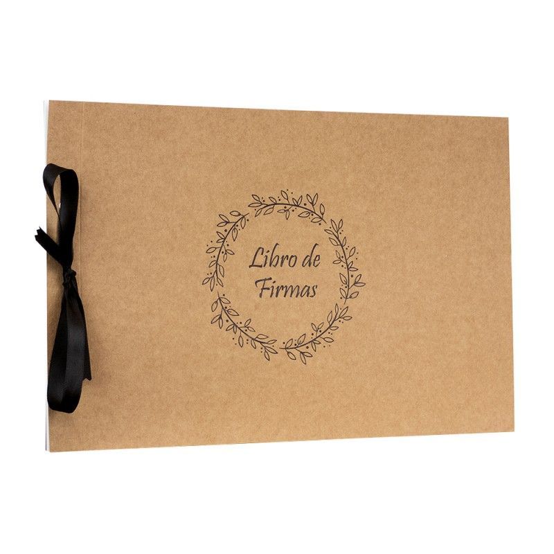 LIBRO FIRMAS KRAFT